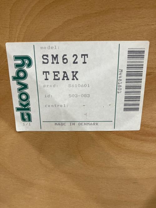 skovby (スコビー) ダイニングチェアー SM62T デンマーク製