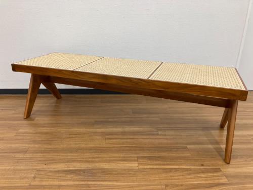 ベンチ リプロダクト品 クッション付