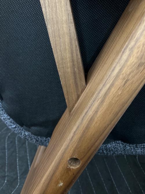 dinos (ディノス) ダイニングチェアー ウォルナット Kortni/コートニー