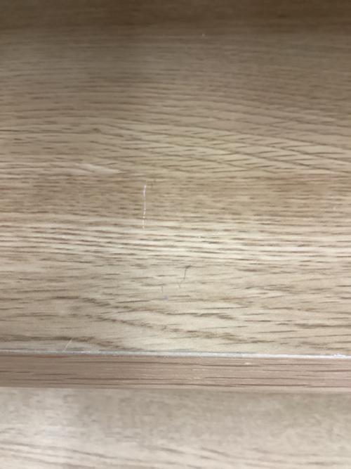 無印良品 (ムジルシリョウヒン) キャビネット 木製キャビネット・ガラス扉 オーク材突板