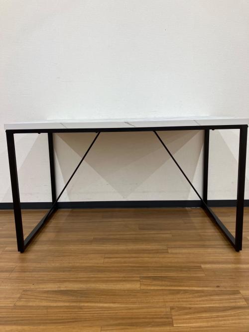 ニトリ ダイニングテーブル 大理石調 ダイニングテーブル120 ST002 幅:約120㎝