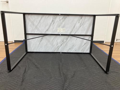 ニトリ ダイニングテーブル 大理石調 ダイニングテーブル120 ST002 幅:約120㎝