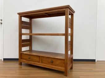 オープンラック 幅:約110㎝ ナチュラル