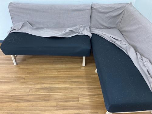 UNICO (ウニコ) コーナーソファー  MANOA bench arm-R+backrest W1200