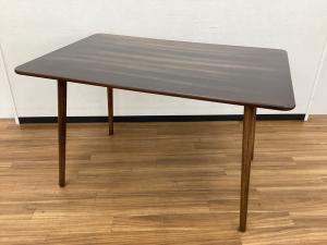 TON (トン) ダイニングテーブル 幅:約120㎝ アンティーク風テーパーダイニングテーブル