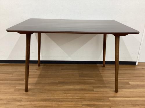 TON (トン) ダイニングテーブル 幅:約120㎝ アンティーク風テーパーダイニングテーブル