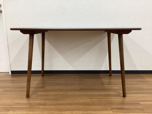 TON (トン) ダイニングテーブル 幅:約120㎝ アンティーク風テーパーダイニングテーブル