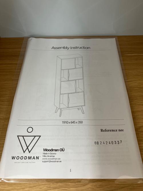 Woodman（ウッドマン） マガジンラック エイヴォン ブックケース シントラ