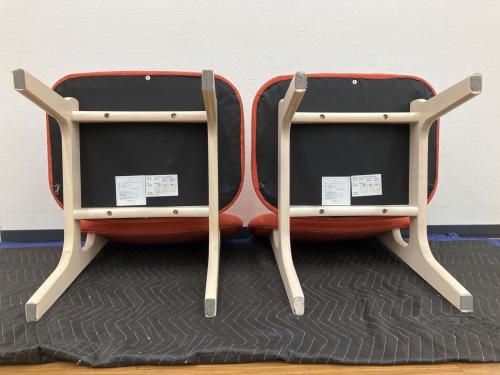 ニトリ ダイニング4点セット リラックスワイド(旧 RELAX WIDE KB テーブル：LD TABLE RELAX 160WW/チェアー：1P CHAIR RELAX WIDE KB/ベンチ：2P CHAIR RELAX WIDE KB
