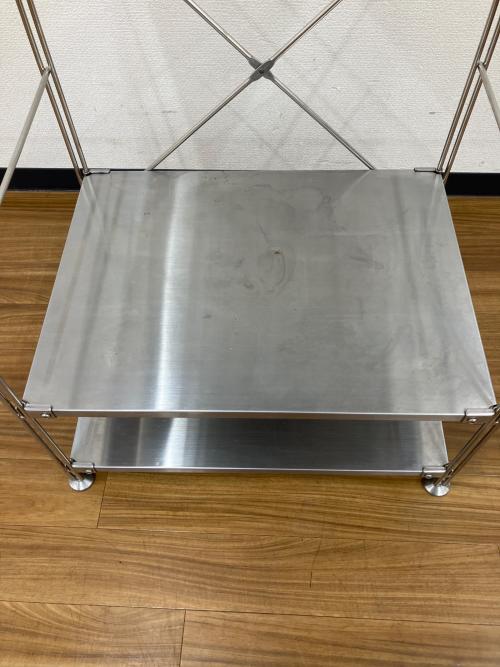 無印良品 (ムジルシリョウヒン) シェルフ 背面クロスバーネジ欠品 ステンレスユニットシェルフ