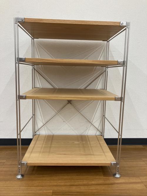 無印良品 (ムジルシリョウヒン) シェルフ ステンレスユニットシェルフ