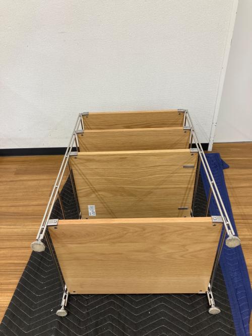 無印良品 (ムジルシリョウヒン) シェルフ ステンレスユニットシェルフ