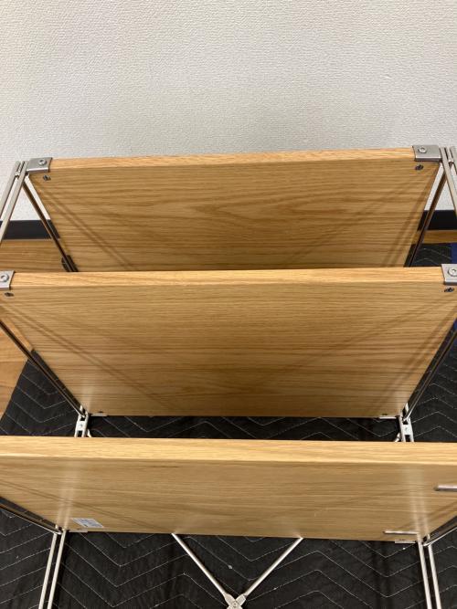 無印良品 (ムジルシリョウヒン) シェルフ ステンレスユニットシェルフ