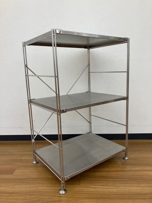 無印良品 (ムジルシリョウヒン) シェルフ 背面クロスバーネジ欠品 ステンレスユニットシェルフ