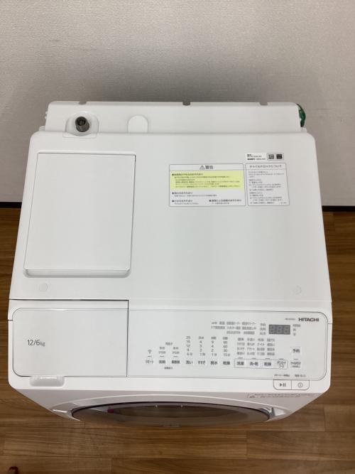 HITACHI (ヒタチ) ドラム式洗濯乾燥機 BD-SV120JL 2024年製