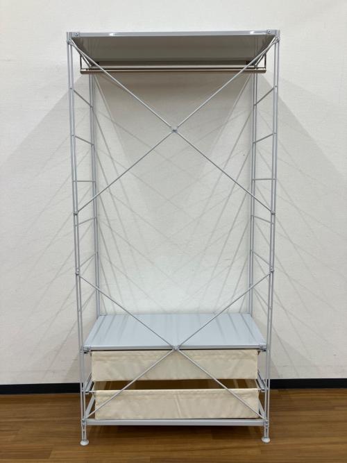 無印良品 (ムジルシリョウヒン) ハンガーラック ユニットシェルフ