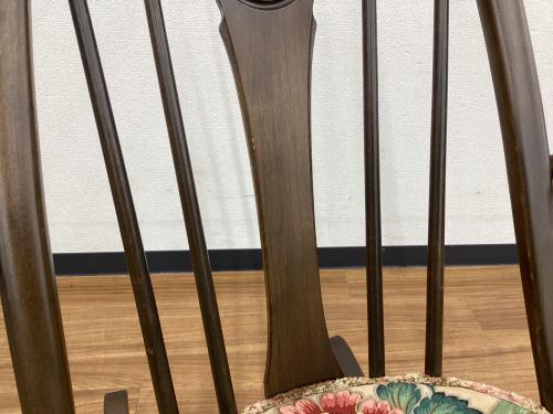 ercol (アーコール) ロッキングチェアー クエーカー クッション付き ブラウン