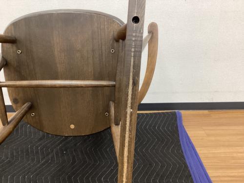 ercol (アーコール) ロッキングチェアー クエーカー クッション付き ブラウン