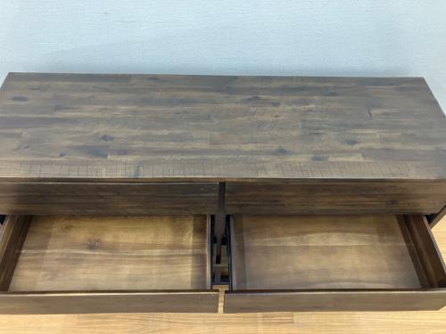 west elm (ウエストエルム) ミドルチェスト インダストリアルデザイン 幅:約148㎝  LOGAN 6 DRAWER DRESSER