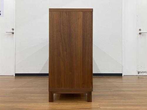 高野木工 (タカノモッコウ) カップボード CANO 145 ローカップボード WALNUT ダボ非純正 幅:約145㎝ ブラウン