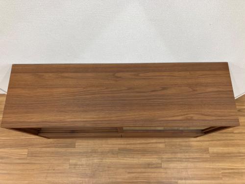 高野木工 (タカノモッコウ) カップボード CANO 145 ローカップボード WALNUT ダボ非純正 幅:約145㎝ ブラウン