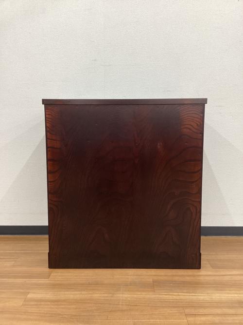 岩谷堂箪笥 (イワヤドウタンス) 整理箪笥 南部鉄器金具 牡丹紋様 鍵・木札付 幅:約70㎝ No.184 整理箪笥