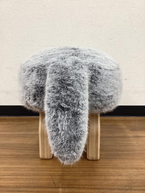 匠工芸 (タクミコウゲイ) スツール ANIMAL STOOL フォックスグレー Sサイズ