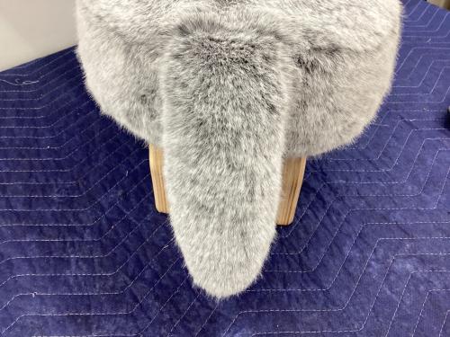 匠工芸 (タクミコウゲイ) スツール ANIMAL STOOL フォックスグレー Sサイズ