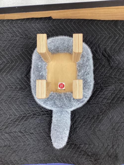 匠工芸 (タクミコウゲイ) スツール ANIMAL STOOL フォックスグレー Sサイズ