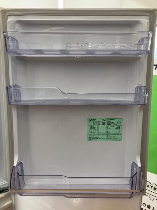 MITSUBISHI (ミツビシ) 3ドア冷蔵庫 MR-C33H-W 2023年製 330L