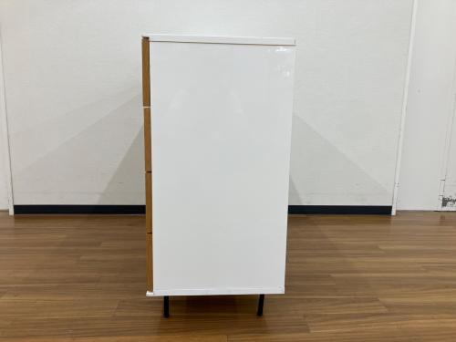 ニトリ ミドルチェスト モリーナ 幅:約120㎝ ナチュラル×ホワイト