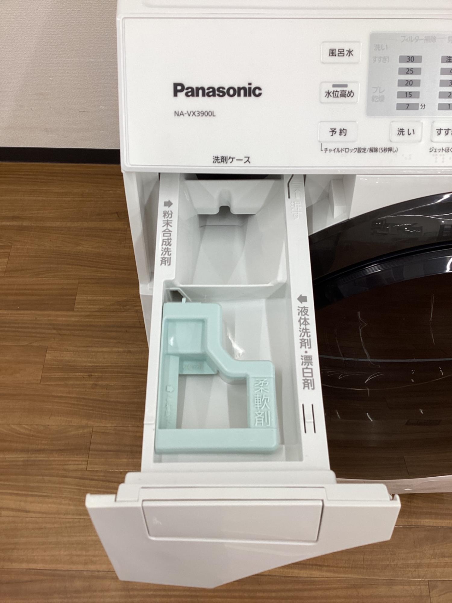 Panasonic (パナソニック) ドラム式洗濯乾燥機 NA-VX3900L 2018年製