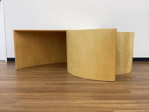 CASSINA INTER-DECOR ローテーブル スパイラルローテーブル 幅:約104㎝ ナチュラル