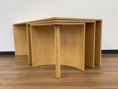 CASSINA INTER-DECOR ローテーブル スパイラルローテーブル 幅:約104㎝ ナチュラル