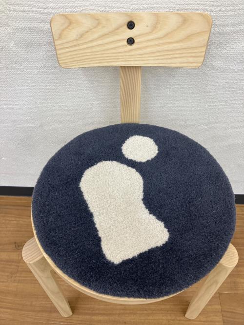 ACTUS (アクタス) ダイニングチェアー Per Chair+Wool chair pad Ojigi