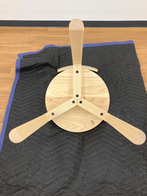 ACTUS (アクタス) ダイニングチェアー Per Chair+Wool chair pad Ojigi
