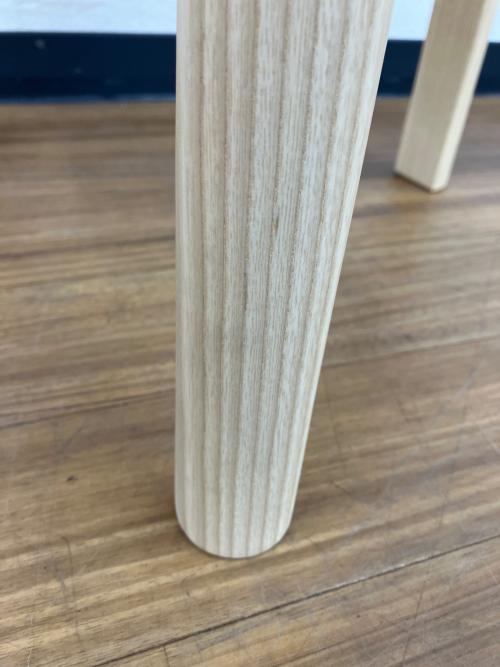 ACTUS (アクタス) ダイニングチェアー Per Chair+Wool chair pad Ojigi