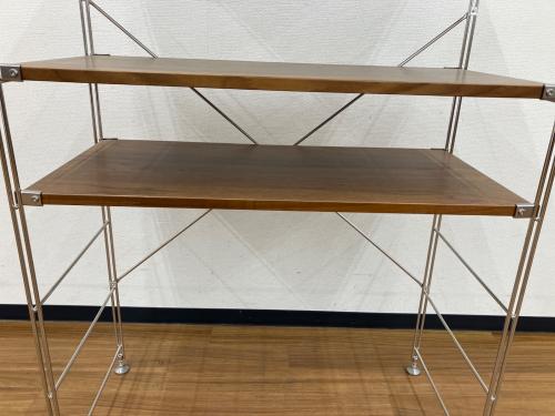 無印良品 (ムジルシリョウヒン) シェルフ クロスバーネジ欠品 ステンレスユニットシェルフ