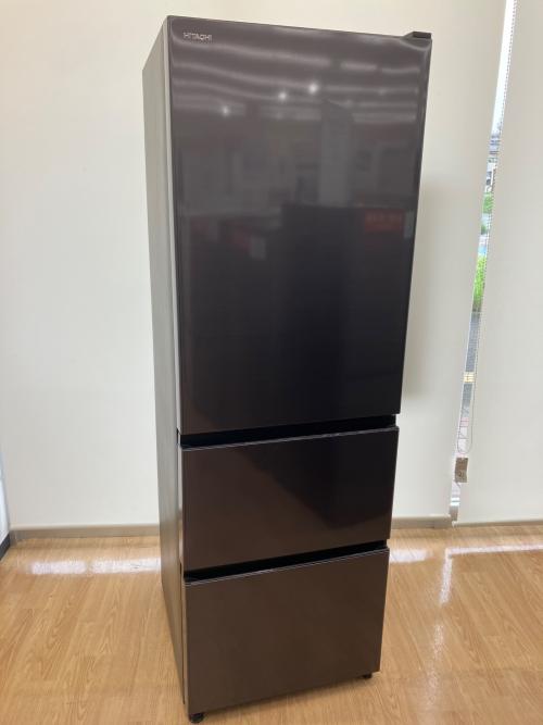 HITACHI (ヒタチ) 3ドア冷蔵庫 R-V38NV(K) 2021年製 375L