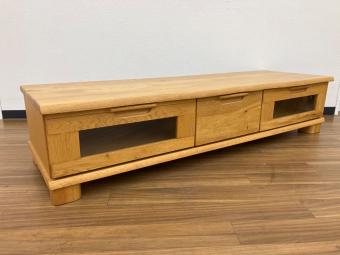 起立木工 (キリツモッコウ) テレビボード D-oak 149L 幅:約150㎝