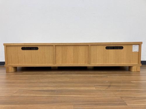 起立木工 (キリツモッコウ) テレビボード D-oak 149L 幅:約150㎝