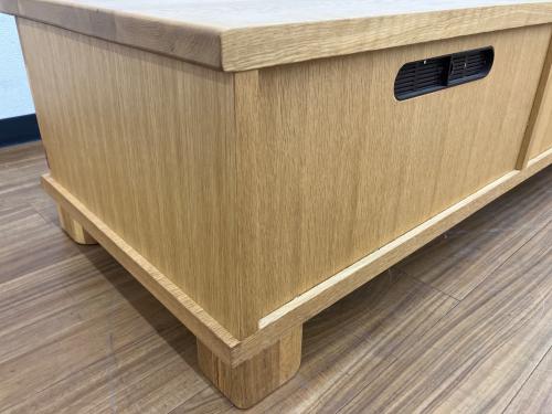 起立木工 (キリツモッコウ) テレビボード D-oak 149L 幅:約150㎝