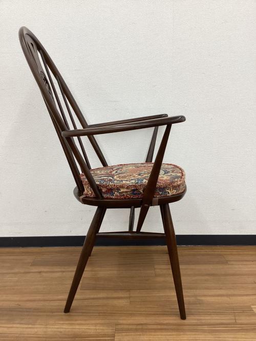 ercol (アーコール) アームチェアー クッション付き スワンバック