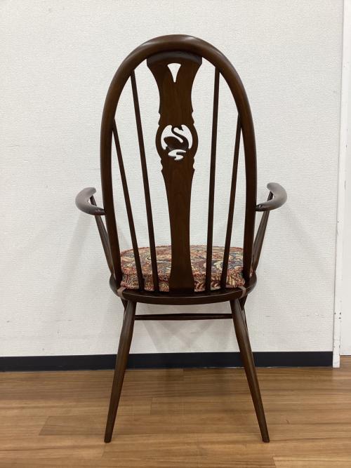 ercol (アーコール) アームチェアー クッション付き スワンバック