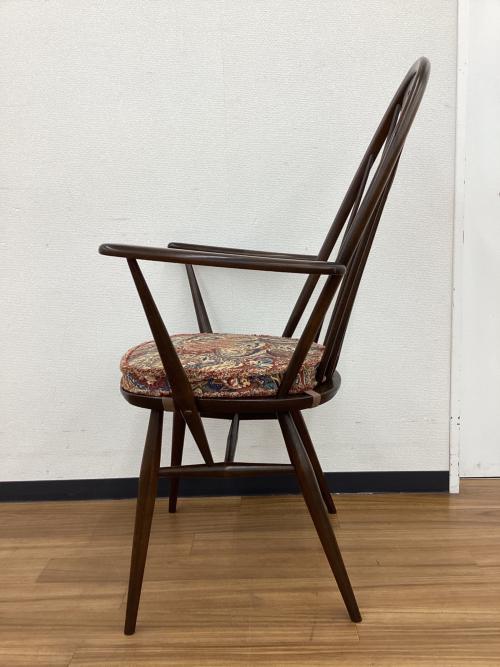 ercol (アーコール) アームチェアー クッション付き スワンバック