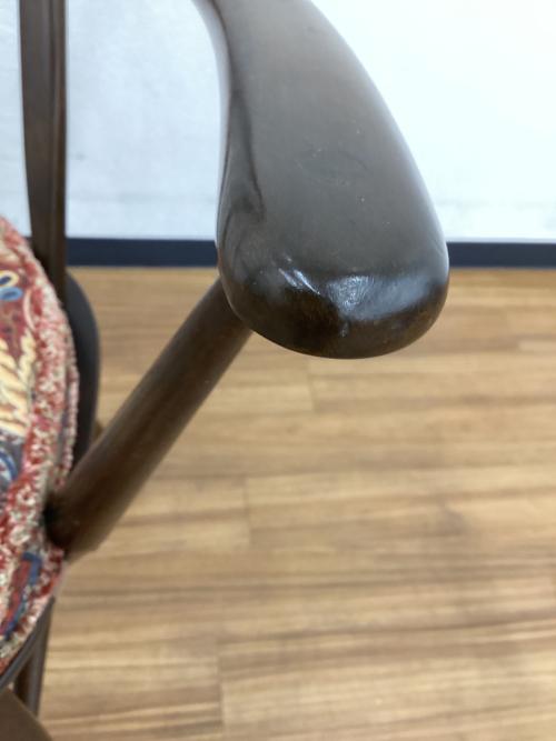 ercol (アーコール) アームチェアー クッション付き スワンバック