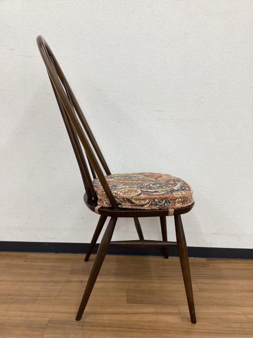 ercol (アーコール) ダイニングチェアー クッション付き  スワンバック