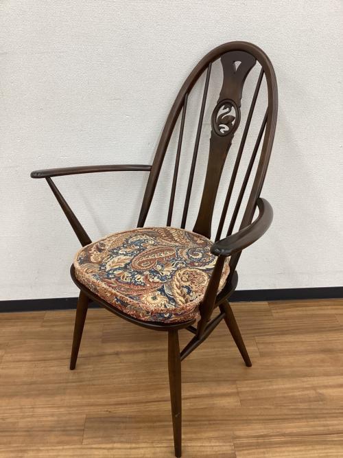 ercol (アーコール) アームチェアー クッション付き スワンバック