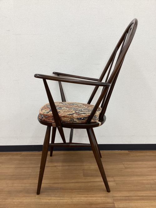 ercol (アーコール) アームチェアー クッション付き スワンバック
