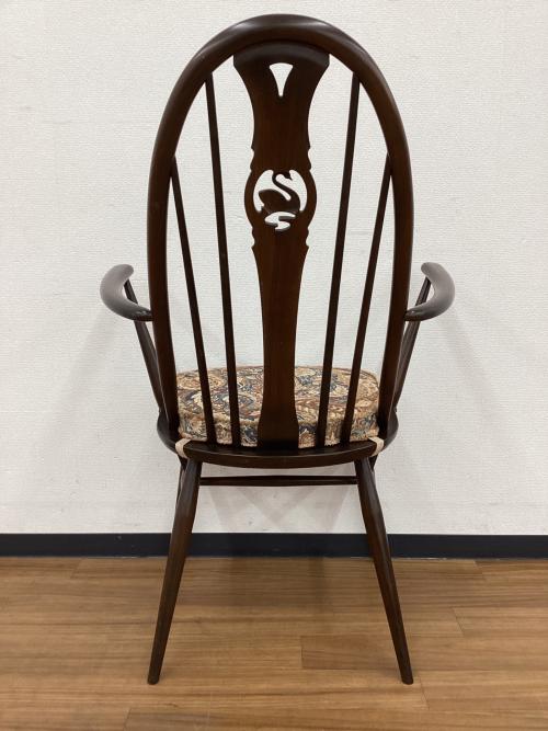 ercol (アーコール) アームチェアー クッション付き スワンバック